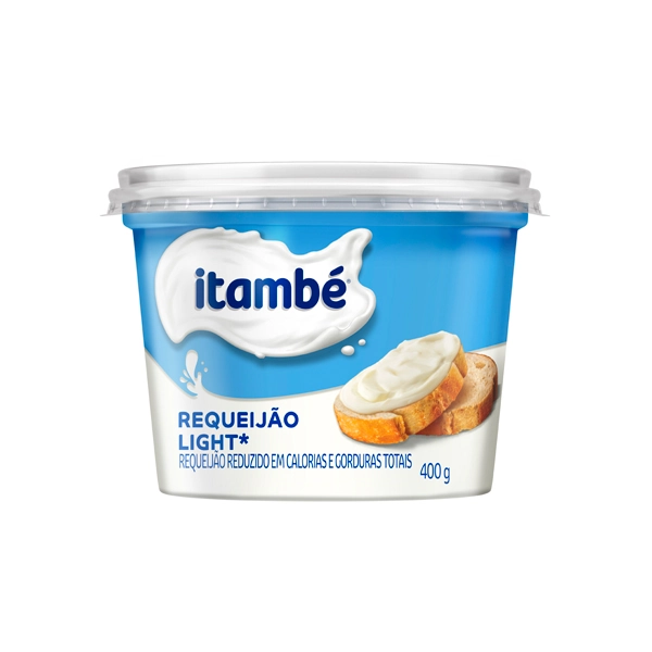 Requeijão Light Itambé Pote 400g