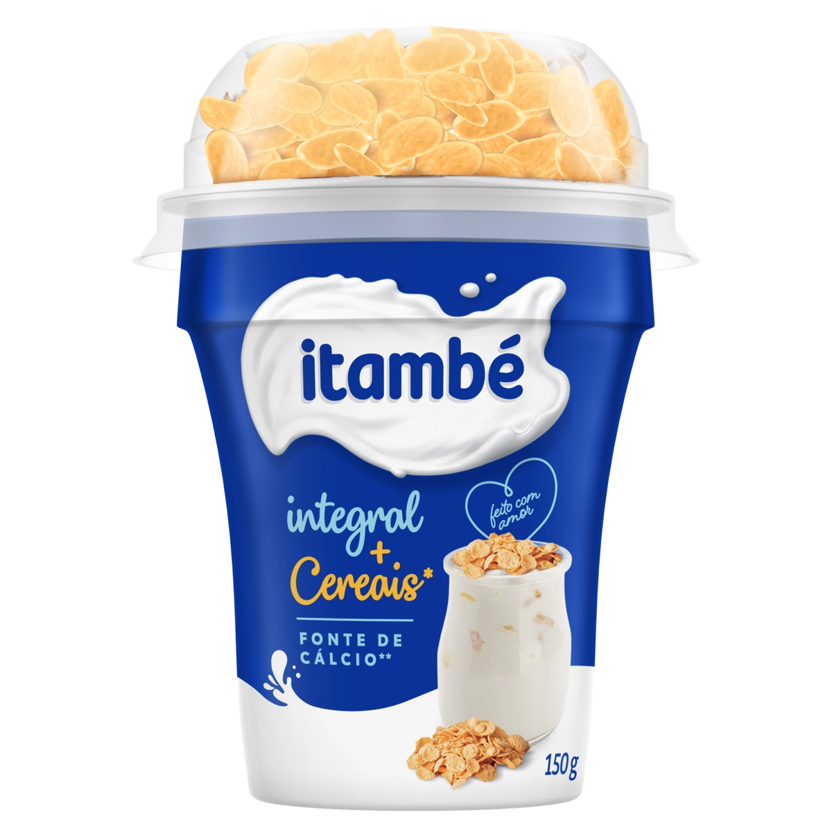Iogurte Integral Com Cereais Itambé Copo 150g