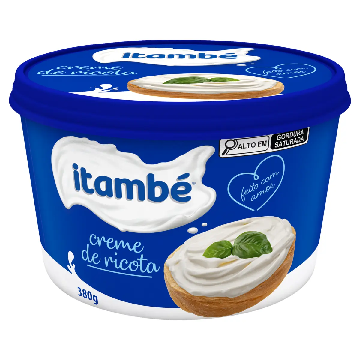 Creme De Queijo Ricota Itambé Pote 380g