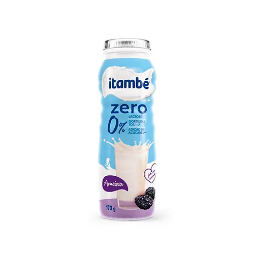 Iogurte Zero Ameixa Itambe Gf48x170g Pdm