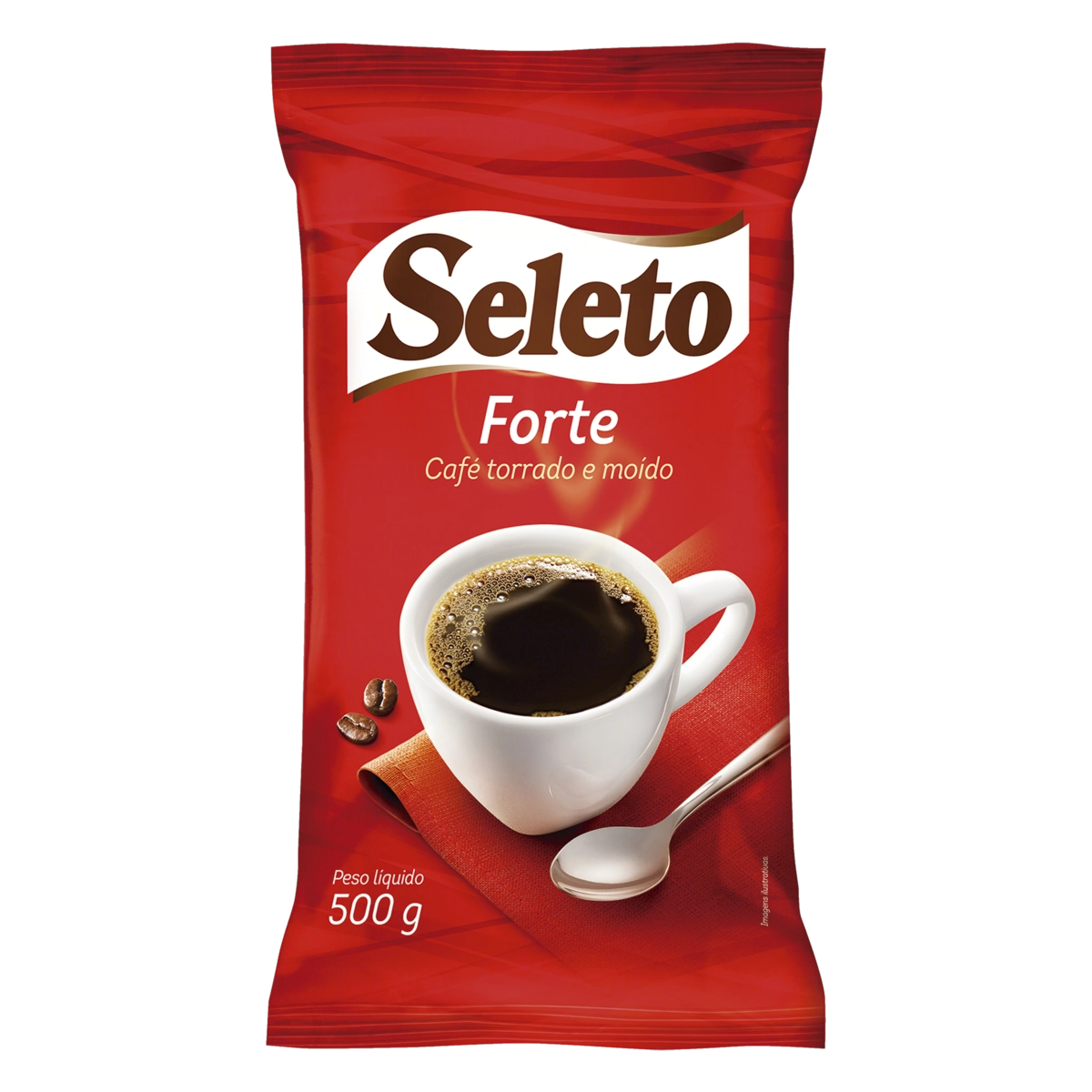 Café Torrado E Moído Forte Seleto Pacote 500g