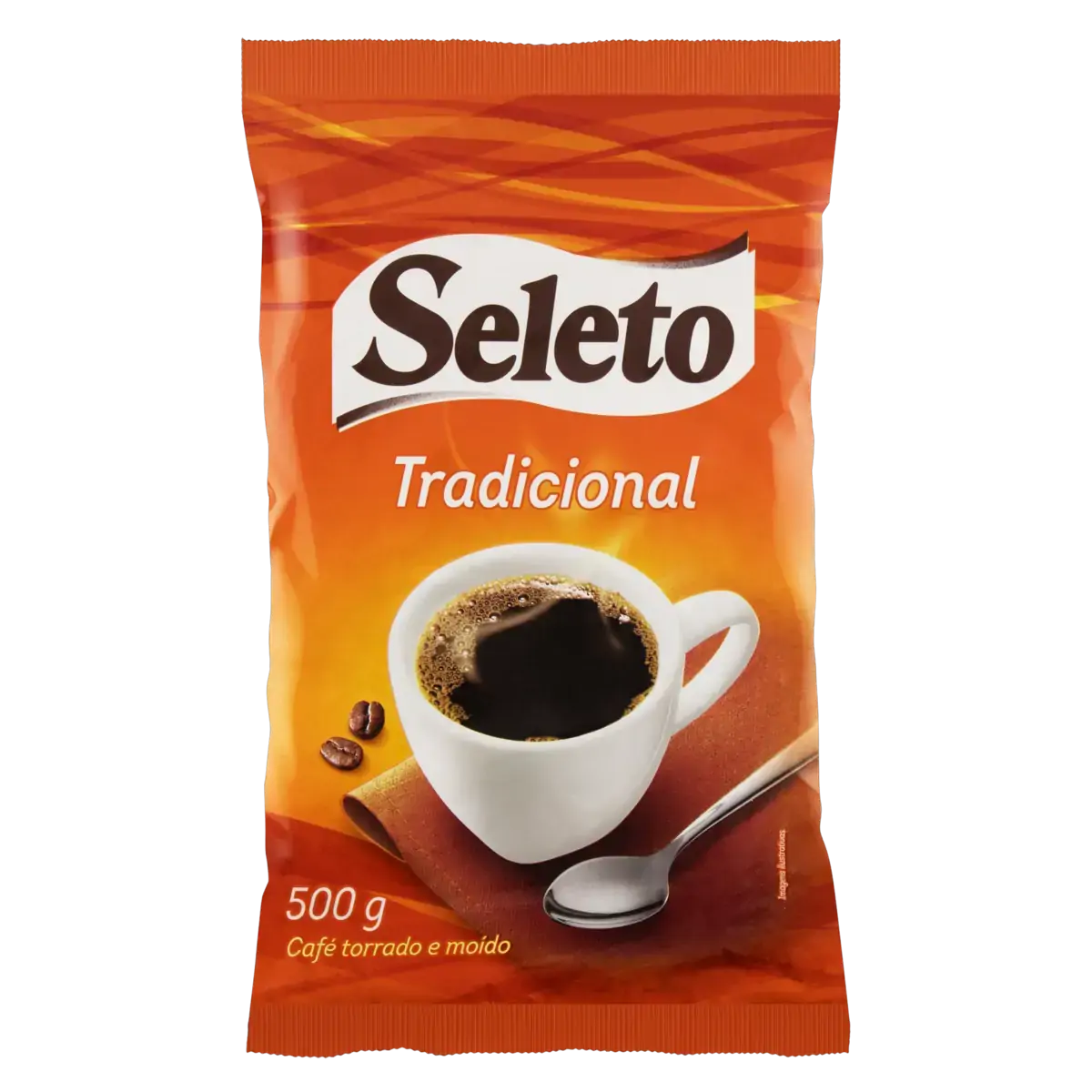 Café Torrado E Moído Tradicional Seleto Pacote 500g