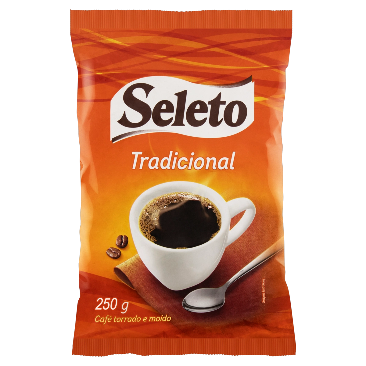 Café Torrado E Moído Tradicional Seleto Pacote 250g