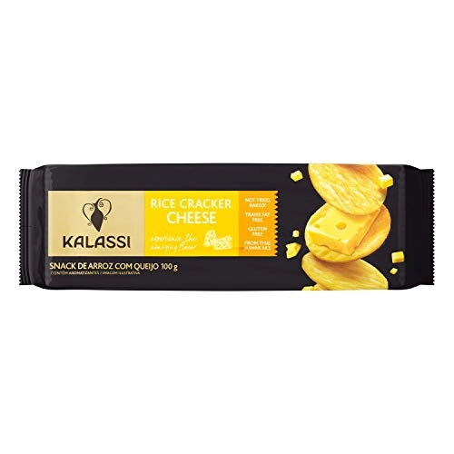 Snack De Arroz Queijo Kalassi 100g