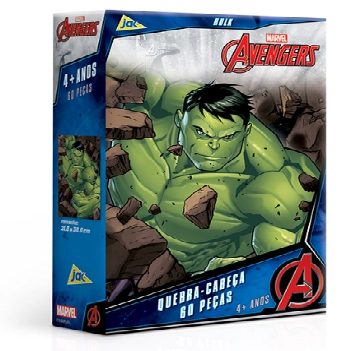 Quebra Cabeca Ving/hulk 60 Pcs Ref 2685 Toyster