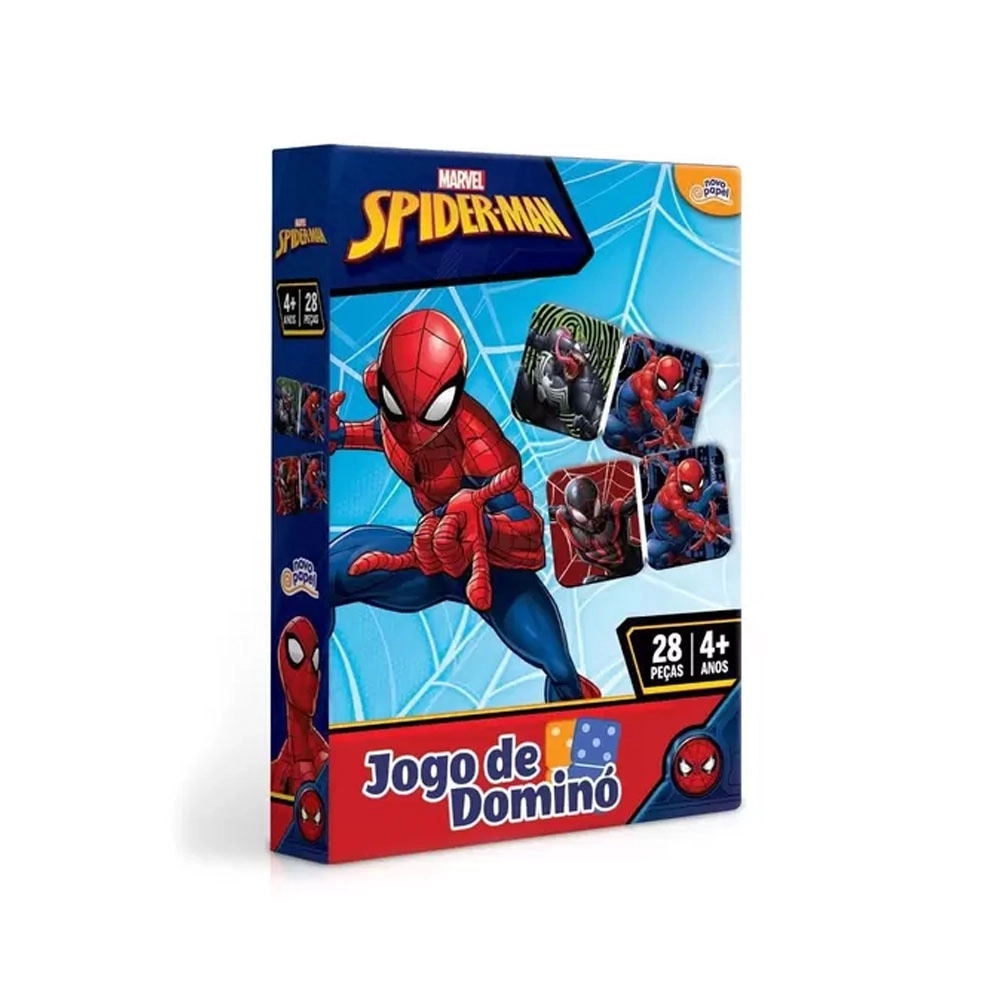 Brinq Domino Novo Papel Homem Aranha