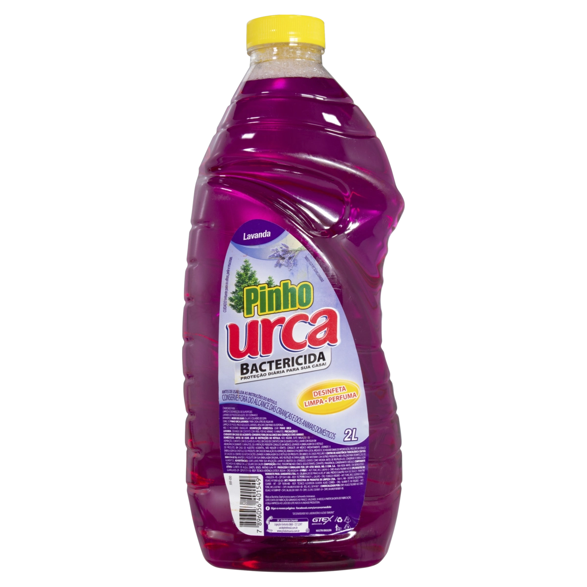 Desinfetante Lavanda Pinho Urca Frasco 2l