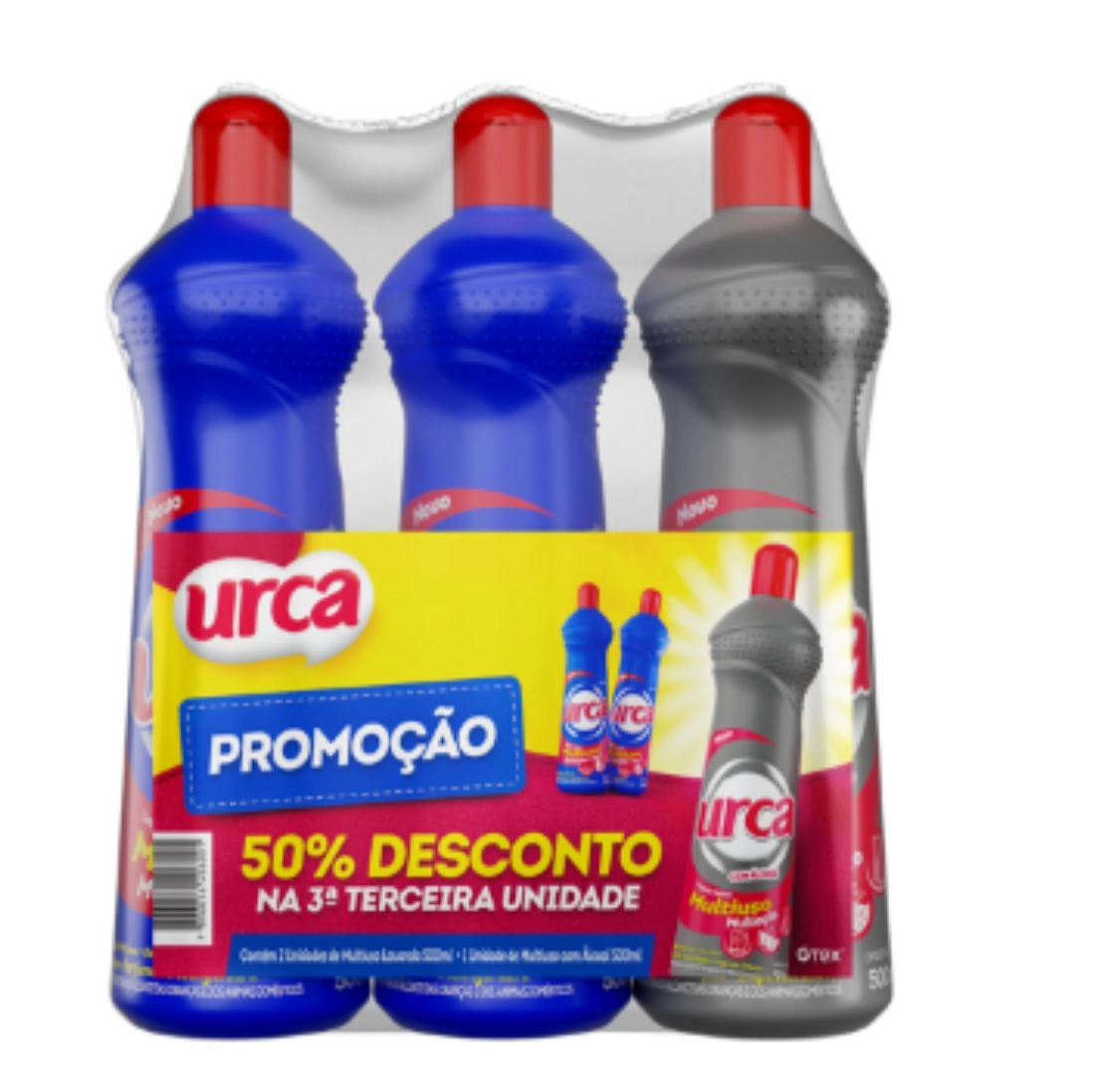 Limp Urca Multi Uso 500ml Leve 3 Pague 2