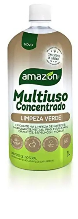 Limpador Amazon Multiuso Conc Limp Verde 1l