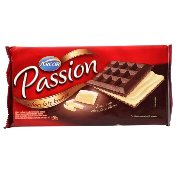 Wafer Passion Chocolate Branco
