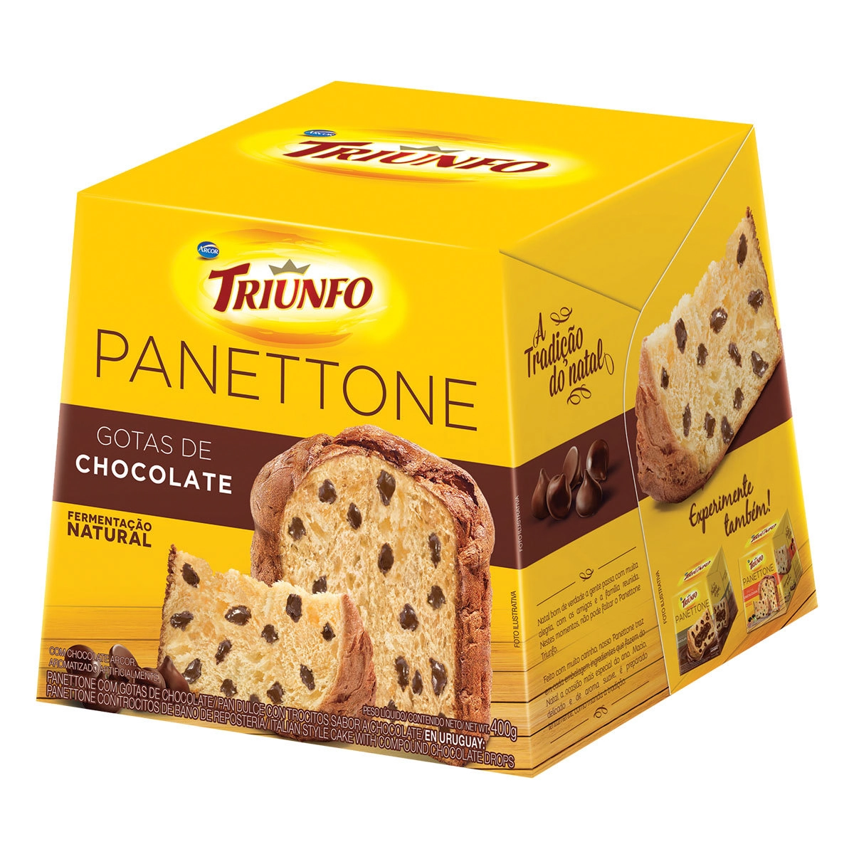 Panetone Gotas De Chocolate Triunfo