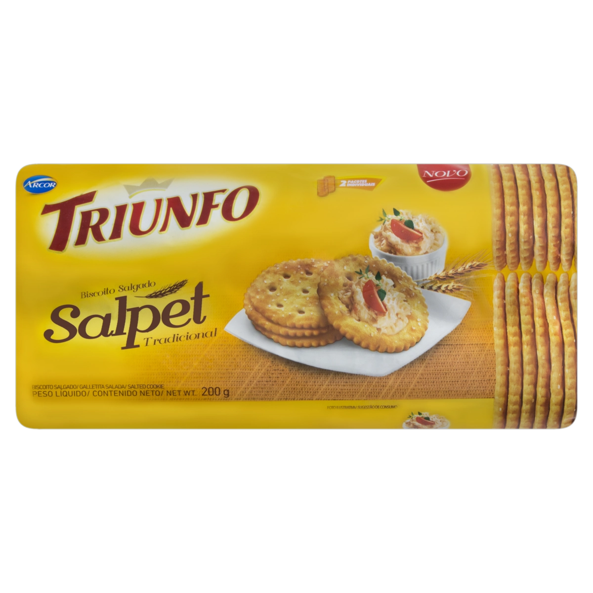 Biscoito Tradicional Triunfo Salpet Pacote 200g