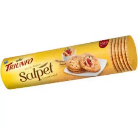 Biscoito Salgado Tradicional Triunfo Salpet Pacote 100g