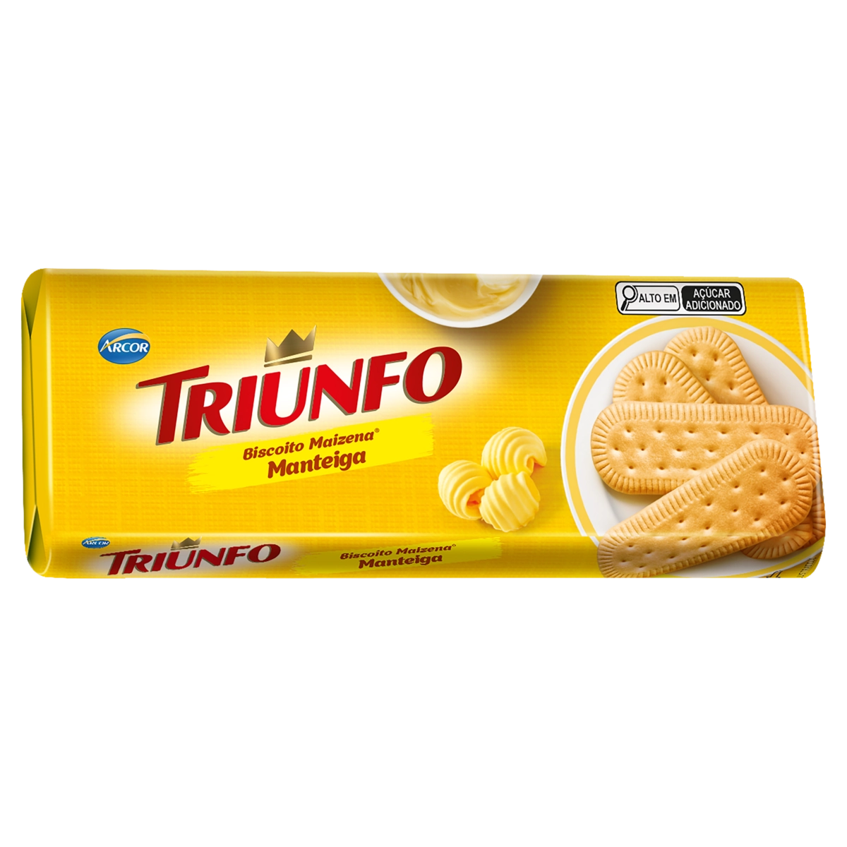 Biscoito Maisena Manteiga Triunfo Pacote 164g