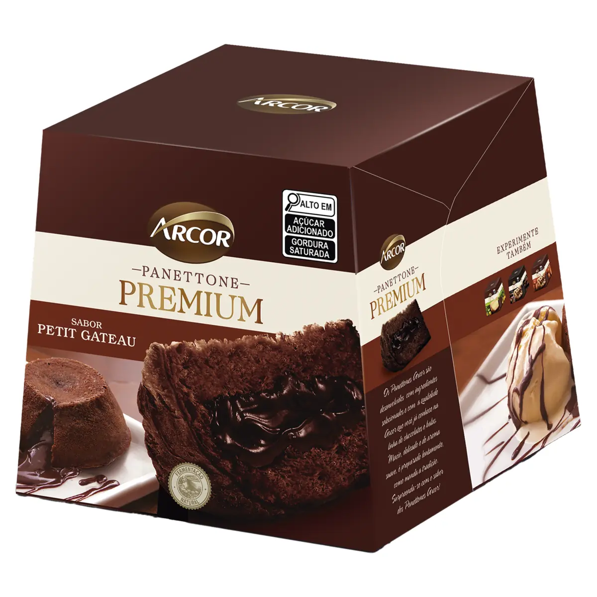 Panettone Arcor Rech 430g Choc