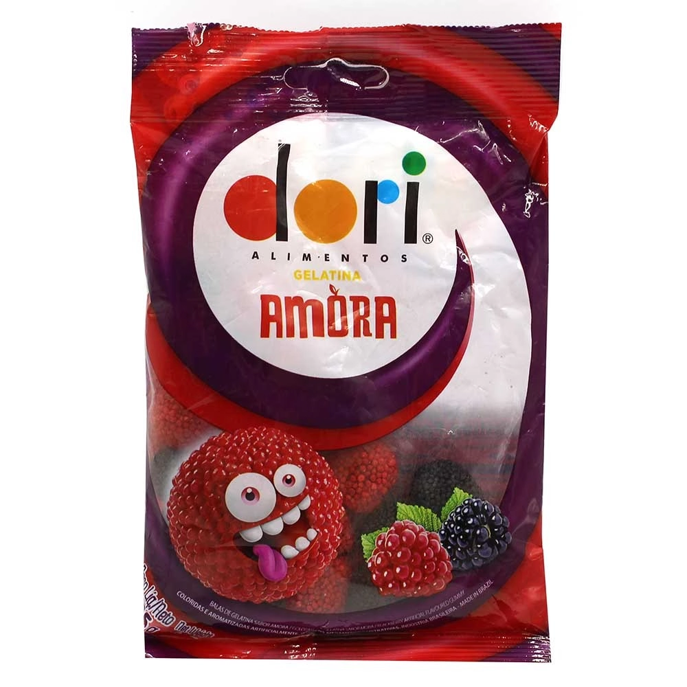 Bala De Gelatina Amora Dori Pacote 85g