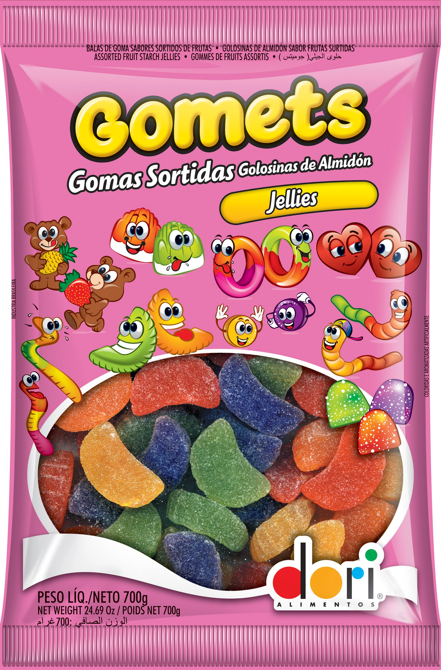 Bala Gomets Dori Fruit Slices