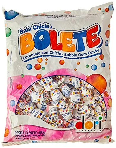 Bala Dori Bolete Chicle R | Balas Bolete 700gr