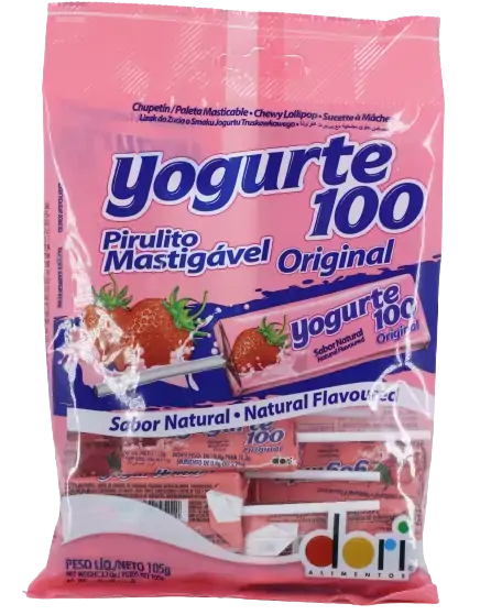 Pirulito Dori Yogurte 100