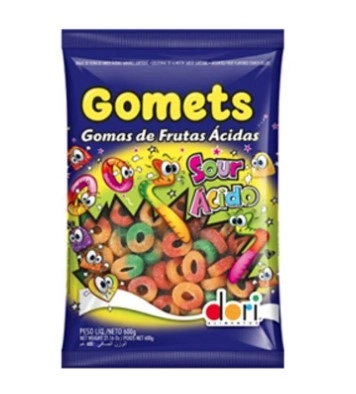 Gomets Goma Anel Acido 600g 9010515 Dori