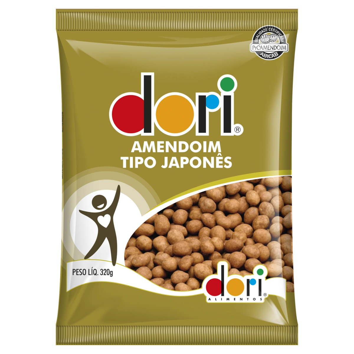 Amendoim Japonês Salgado Dori Pacote 320g