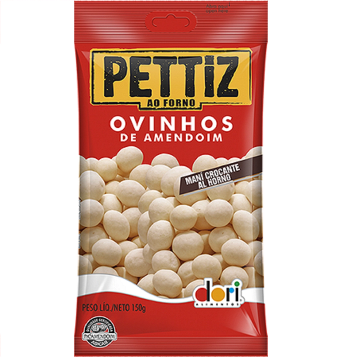 Ovinhos Amendoim Dori Ao Forno 150g