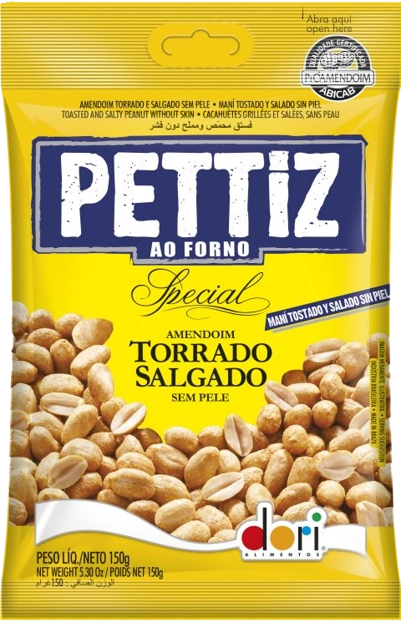 Amendoim Japonês Salgado Dori Pettiz Special Pacote 350g
