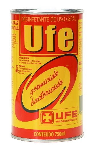 Desinfetante Germicida Bactericida Original Ufe Lata 750ml