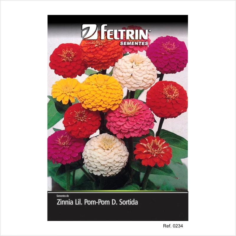 Sem. Flor Feltrin Zinia Pom Pom