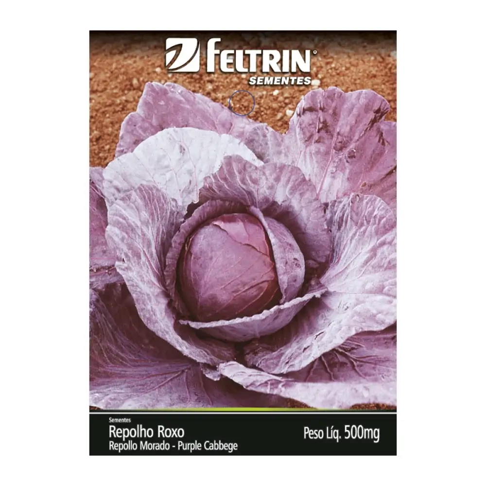 Semente Feltrin Econ Repolho Roxo 500mg