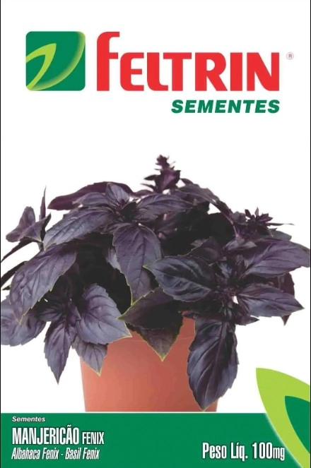 Semente Feltrin Manjericao Roxo