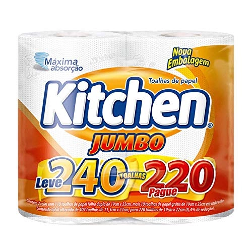Papel Toalha Kitchen C/2 Multipicote