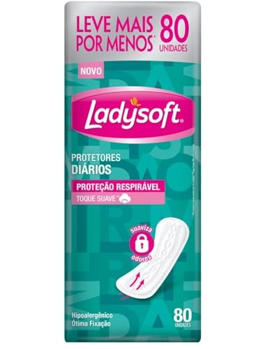 Abs Prot Diario Ladysoft Protecao Respiravel C/80
