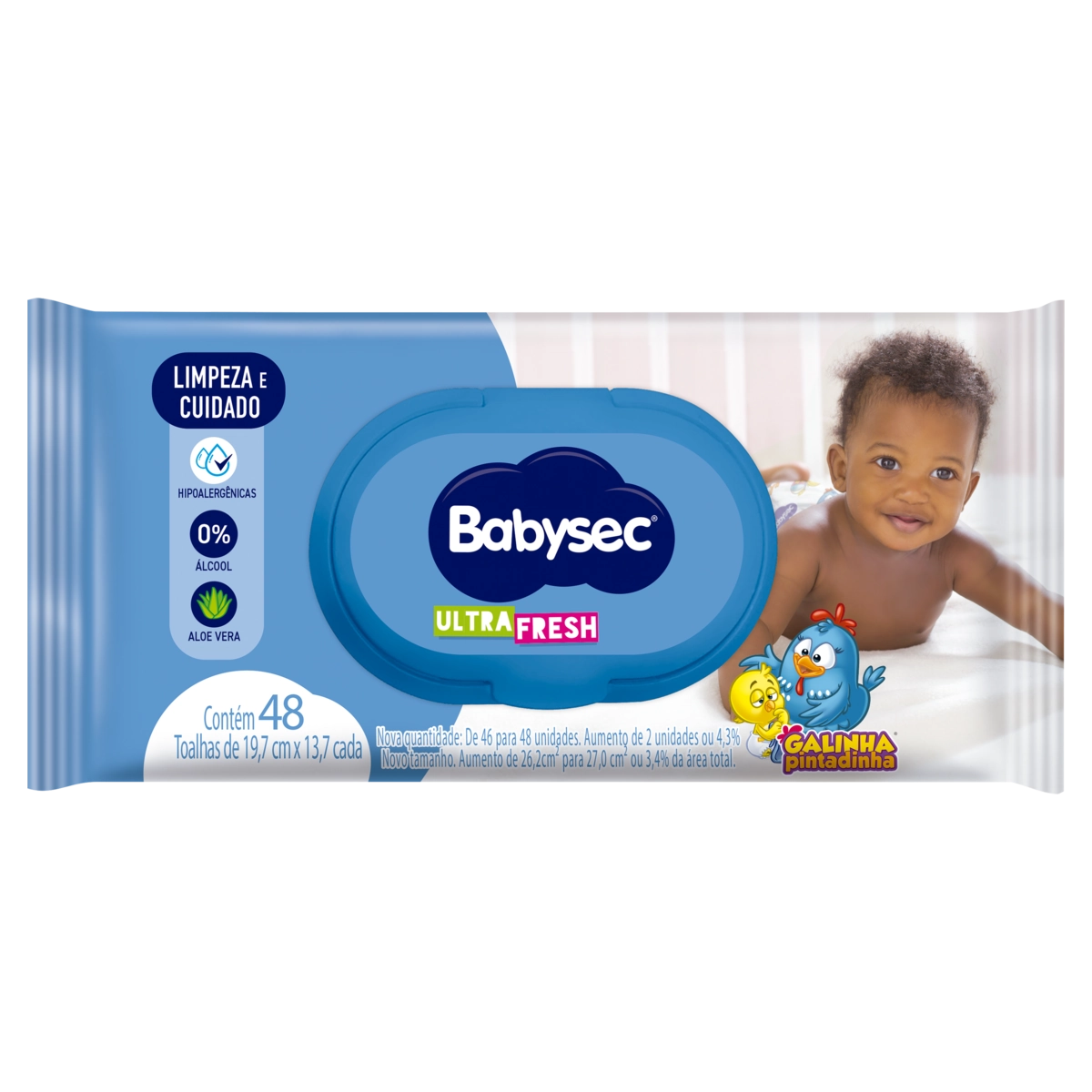 Lenco Umedecido Babysec C/50 Und