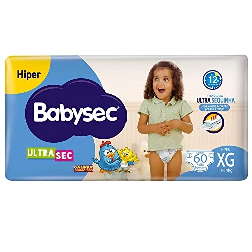 Fralda Babysec Ultra Hiper Xg C/60