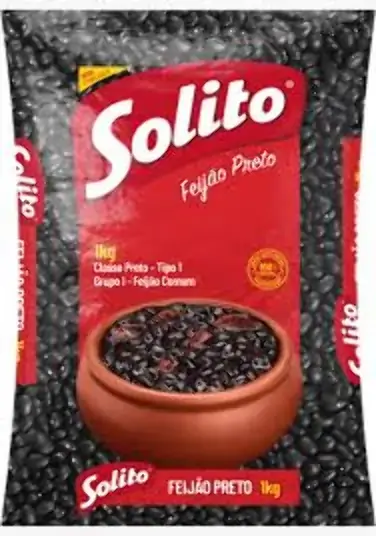 Feijao Solito Preto T1 30/1