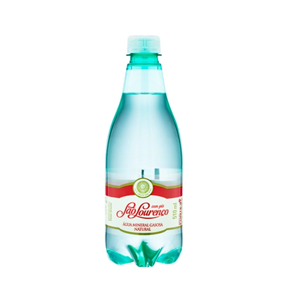 água Mineral Natural Sem Gás São Lourenço Garrafa 510ml