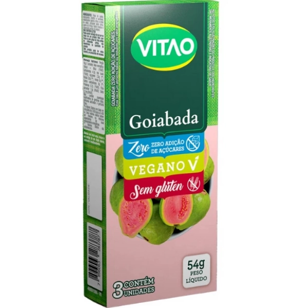 Goiabada Zero Vitao Alimentos 54g