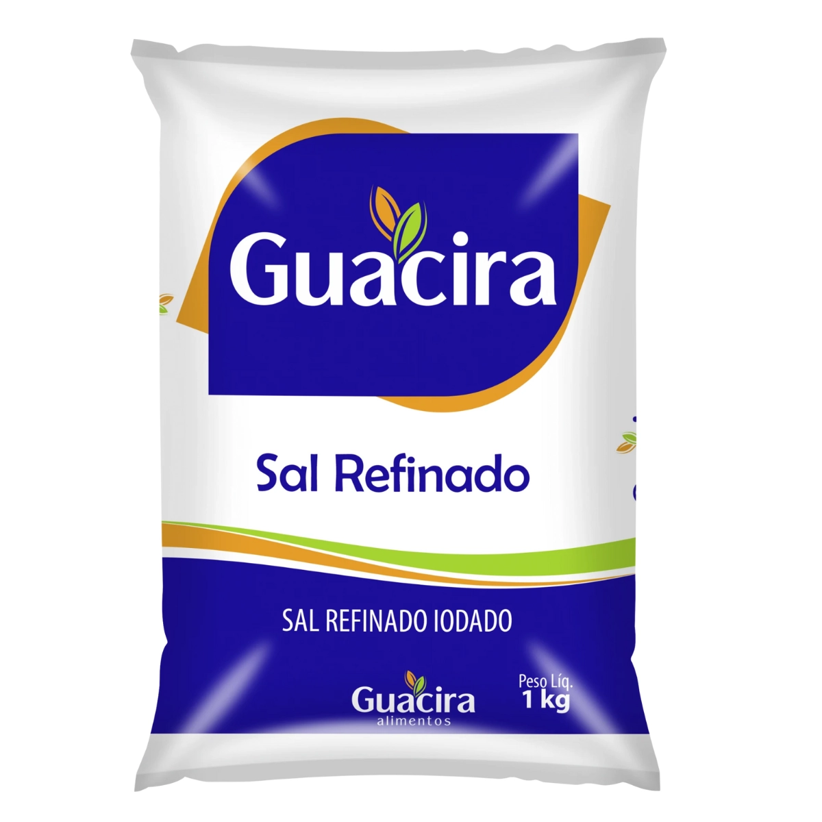Sal Refinado Guacira 1kg