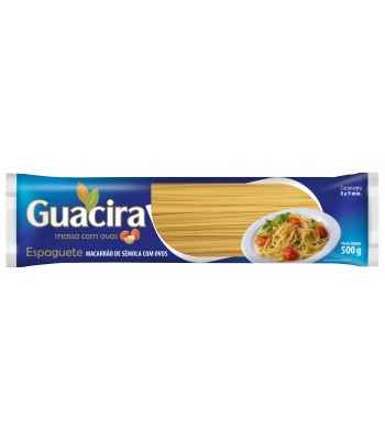 Mac. Guacira Espaguete Semola 500g