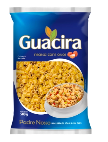 Mac.guacira Padre Nosso C/ovos 500 Gr Un/01