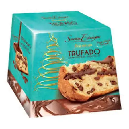 Panettone Santa Edwiges Trufado 500 Chocolate