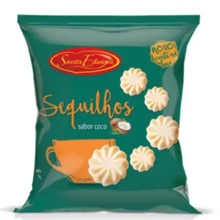Bisc Sequinhos Coco 100g Parati