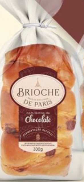 Pao Brioche Gotas De Chocolate 300g