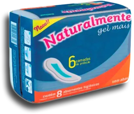 Absorvente S/abas Naturalmente C/8 1a1