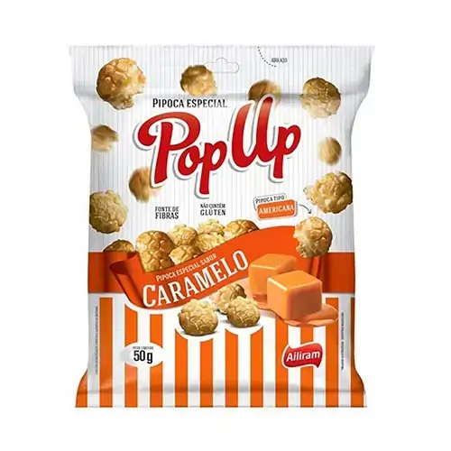 Caixa. Pop Up Caramelo 50,0 G
