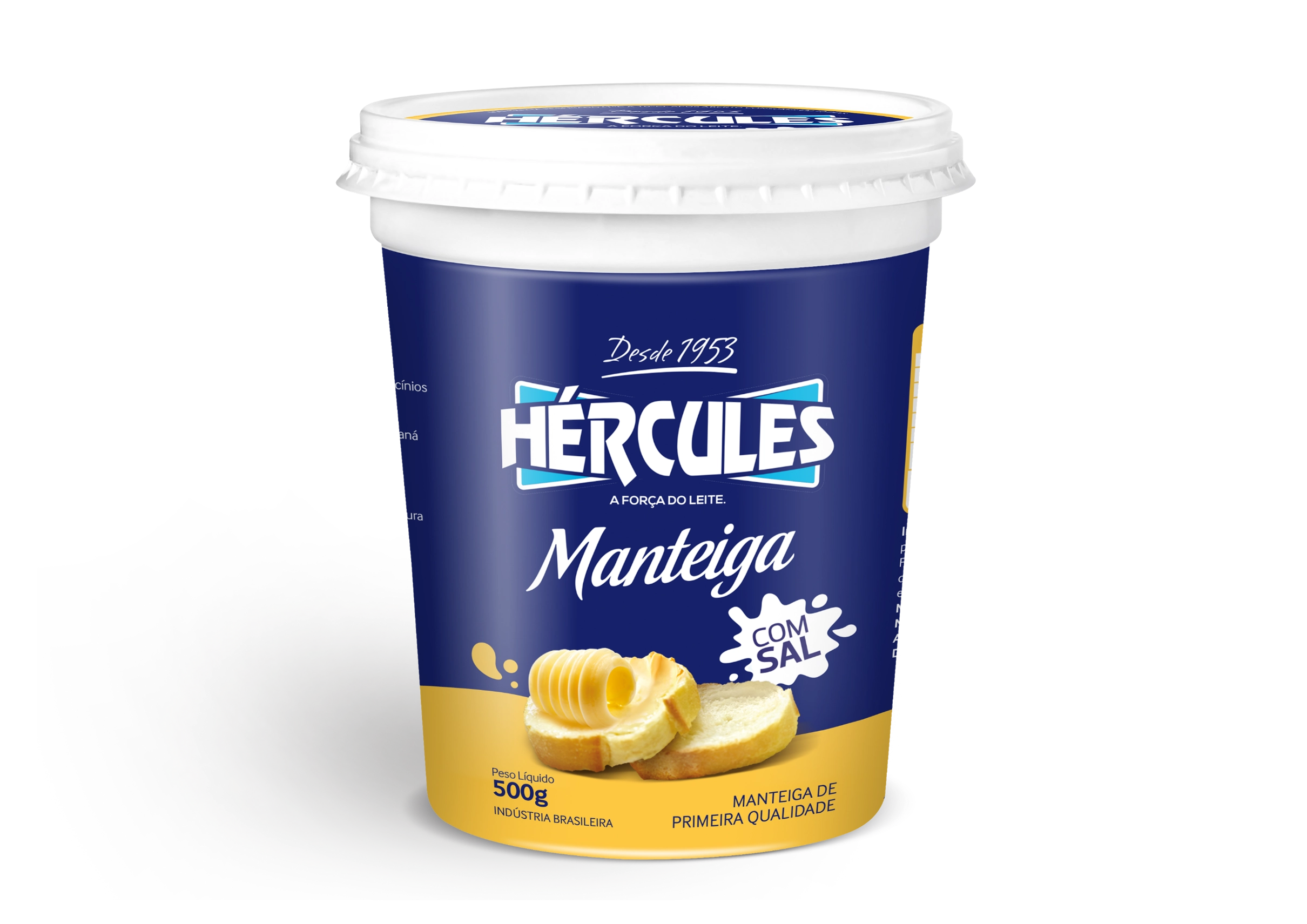 Manteiga Hercules 500g C/sal