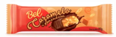 Choc Bel Caramelo C/ Amendoim 27g