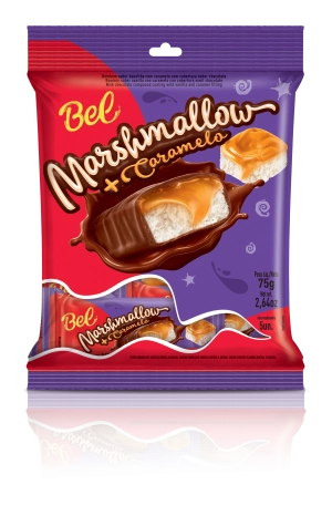 Choc Bel Marshmallow C/ Caramelo 75g