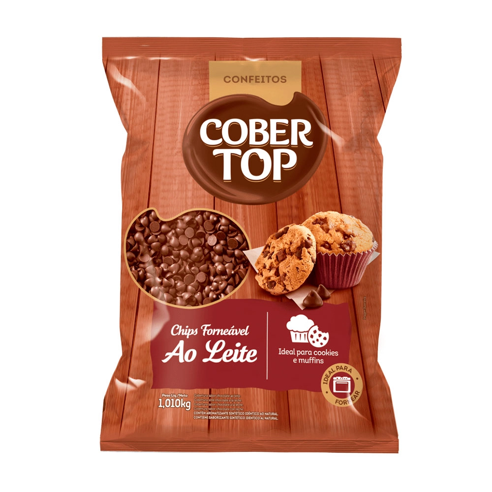 Cobertop Gotas Chips Forneaveis 15unx1,01kg